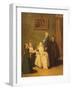 The Friars Visit-Pietro Longhi-Framed Giclee Print