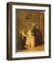 The Friars Visit-Pietro Longhi-Framed Giclee Print