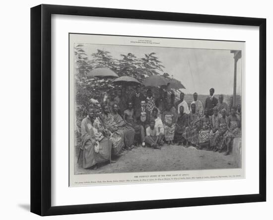 The Friendly Chiefs of the West Coast of Africa-null-Framed Giclee Print