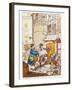 The Friends of the People and His Petty-New-Tax-Gatherer, Paying John Bull a Visit-null-Framed Giclee Print