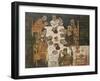 The Friends (Round Table), 1918-Egon Schiele-Framed Giclee Print