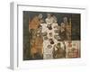 The Friends (Round Table), 1918-Egon Schiele-Framed Giclee Print