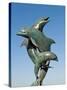 The Friendship Fountain Sculpture on the Malecon, Puerto Vallarta, Jalisco, Mexico, North America-Michael DeFreitas-Stretched Canvas