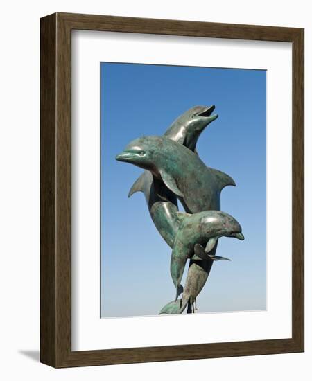 The Friendship Fountain Sculpture on the Malecon, Puerto Vallarta, Jalisco, Mexico, North America-Michael DeFreitas-Framed Photographic Print