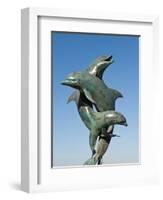 The Friendship Fountain Sculpture on the Malecon, Puerto Vallarta, Jalisco, Mexico, North America-Michael DeFreitas-Framed Photographic Print