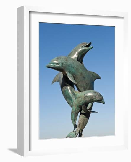 The Friendship Fountain Sculpture on the Malecon, Puerto Vallarta, Jalisco, Mexico, North America-Michael DeFreitas-Framed Photographic Print