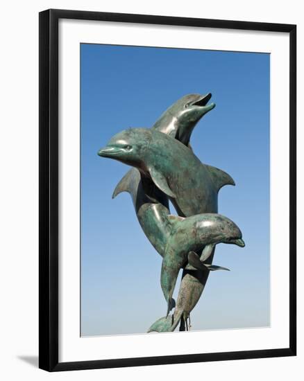 The Friendship Fountain Sculpture on the Malecon, Puerto Vallarta, Jalisco, Mexico, North America-Michael DeFreitas-Framed Photographic Print