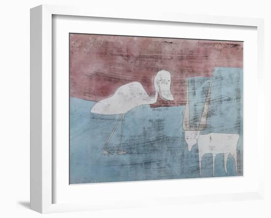 The Friendship; Tier Freundschaft-Paul Klee-Framed Giclee Print