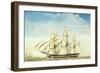 The Frigate Uss Essex-Joseph Howard-Framed Giclee Print