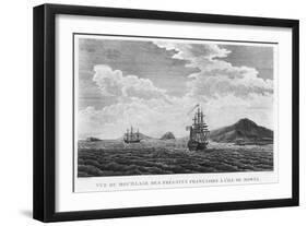 The Frigates of La Perouse at the Island of Maui-null-Framed Giclee Print