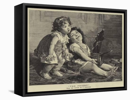 The Fright-Timoleon Marie Lobrichon-Framed Stretched Canvas