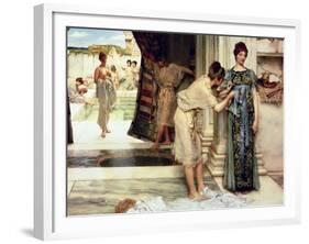 The Frigidarium-Sir Lawrence Alma-Tadema-Framed Giclee Print