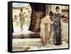 The Frigidarium-Sir Lawrence Alma-Tadema-Framed Stretched Canvas