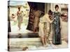 The Frigidarium-Sir Lawrence Alma-Tadema-Stretched Canvas