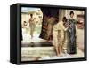 The Frigidarium-Sir Lawrence Alma-Tadema-Framed Stretched Canvas