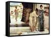 The Frigidarium-Sir Lawrence Alma-Tadema-Framed Stretched Canvas