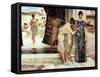 The Frigidarium-Sir Lawrence Alma-Tadema-Framed Stretched Canvas