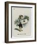 The Frog-Footman-John Tenniel-Framed Giclee Print