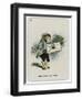 The Frog-Footman-John Tenniel-Framed Giclee Print