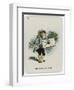 The Frog-Footman-John Tenniel-Framed Giclee Print