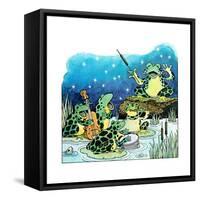 The Frog Opera - Jack & Jill-Jack Weaver-Framed Stretched Canvas