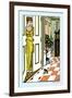 The Frog Prince, Greeting the Frog, c.1900-Walter Crane-Framed Art Print