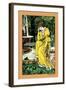 The Frog Prince, In Yellow, c.1900-Walter Crane-Framed Art Print