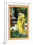 The Frog Prince, In Yellow, c.1900-Walter Crane-Framed Art Print