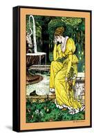 The Frog Prince, In Yellow, c.1900-Walter Crane-Framed Stretched Canvas