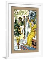 The Frog Prince, The Transformation, c.1900-Walter Crane-Framed Art Print