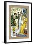 The Frog Prince, The Transformation, c.1900-Walter Crane-Framed Art Print