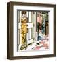 The Frog Prince-Walter Crane-Framed Premium Giclee Print