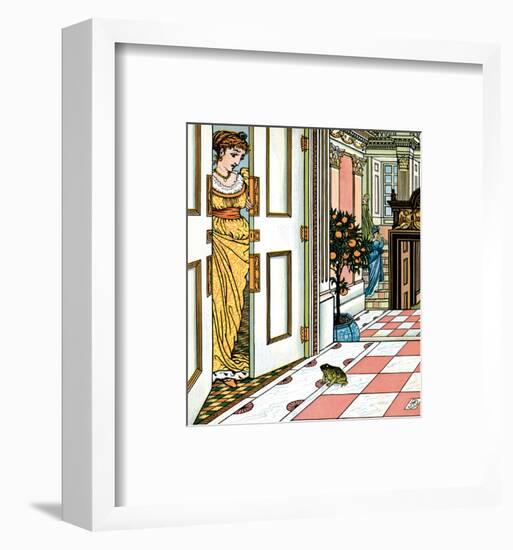 The Frog Prince-Walter Crane-Framed Premium Giclee Print