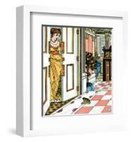 The Frog Prince-Walter Crane-Framed Premium Giclee Print