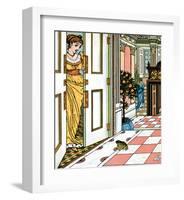 The Frog Prince-Walter Crane-Framed Premium Giclee Print