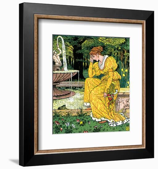 The Frog Prince-Walter Crane-Framed Premium Giclee Print