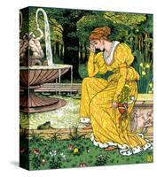 The Frog Prince-Walter Crane-Stretched Canvas