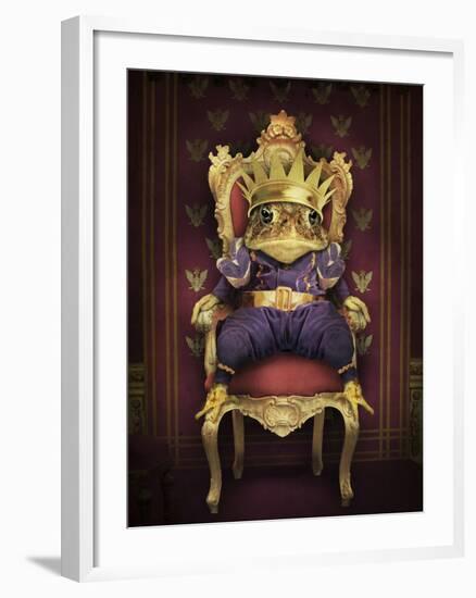 The Frog Prince-J Hovenstine Studios-Framed Giclee Print