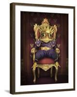 The Frog Prince-J Hovenstine Studios-Framed Giclee Print