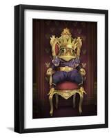 The Frog Prince-J Hovenstine Studios-Framed Giclee Print