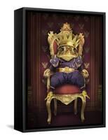 The Frog Prince-J Hovenstine Studios-Framed Stretched Canvas
