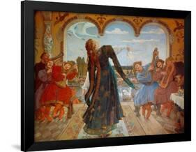 The Frog Princess-Viktor Mikhaylovich Vasnetsov-Framed Premium Giclee Print