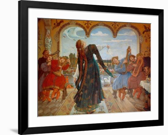 The Frog Princess-Viktor Mikhaylovich Vasnetsov-Framed Giclee Print