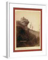 The Frog's Head Rock on Old Deadwood Stage Road-John C. H. Grabill-Framed Giclee Print