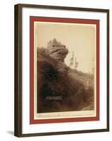 The Frog's Head Rock on Old Deadwood Stage Road-John C. H. Grabill-Framed Giclee Print