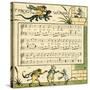 The frog's wooing-Walter Crane-Stretched Canvas