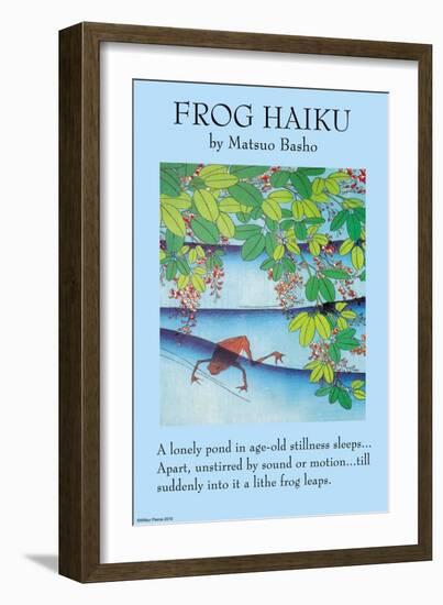 The Frog-null-Framed Art Print