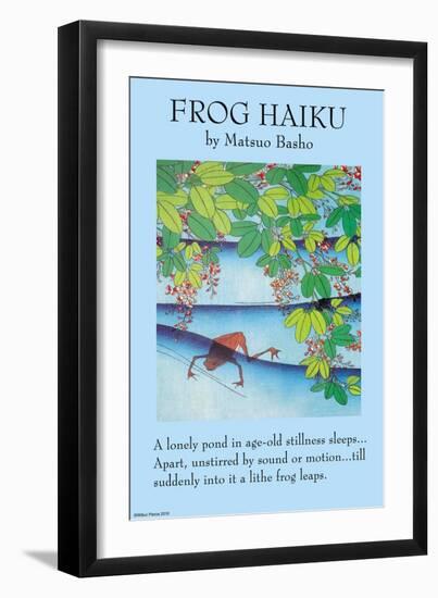 The Frog-null-Framed Art Print