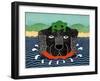 The Frog-Stephen Huneck-Framed Giclee Print