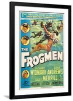 The Frogmen, 1951, Directed by Lloyd Bacon-null-Framed Giclee Print